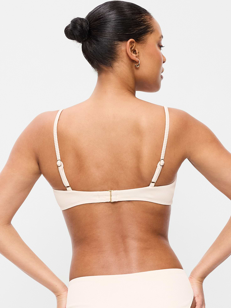 Image number 2 showing, Ribbed Bra Bikini Swim Top