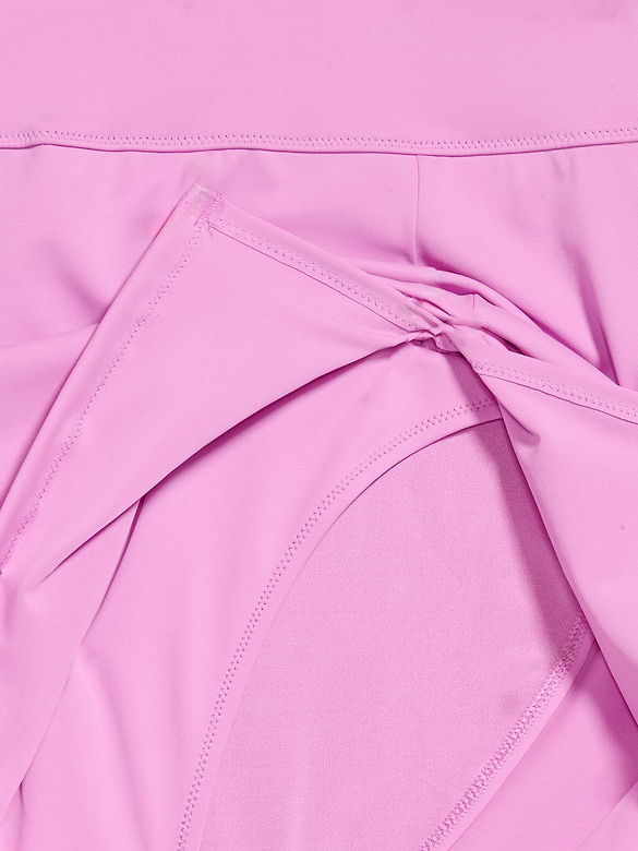 High-Waisted Matte Swim Skirt
