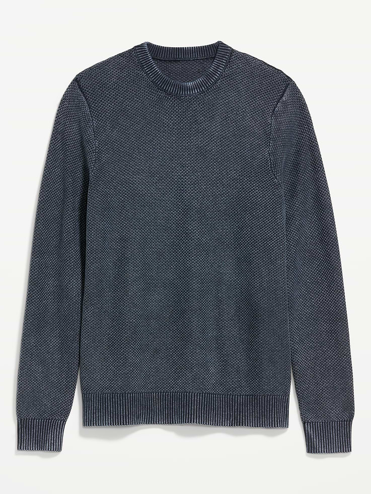 Image number 4 showing, Washed Crew-Neck Sweater