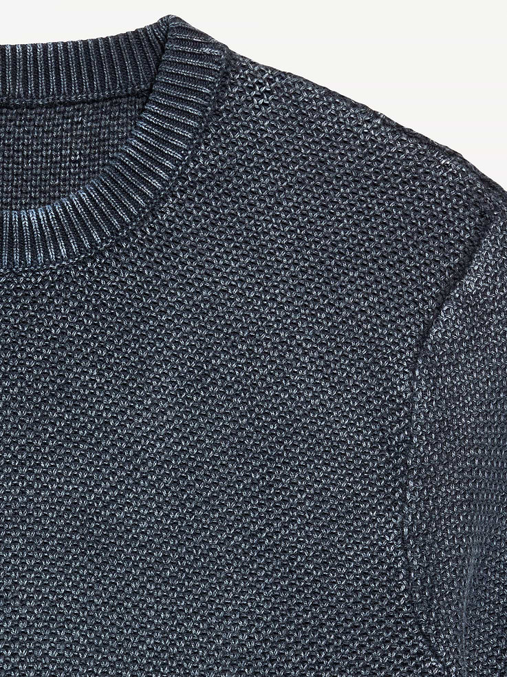 Image number 5 showing, Washed Crew-Neck Sweater