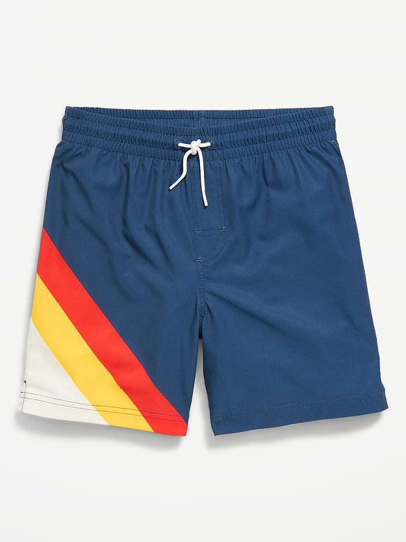 Printed Swim Trunks for Boys