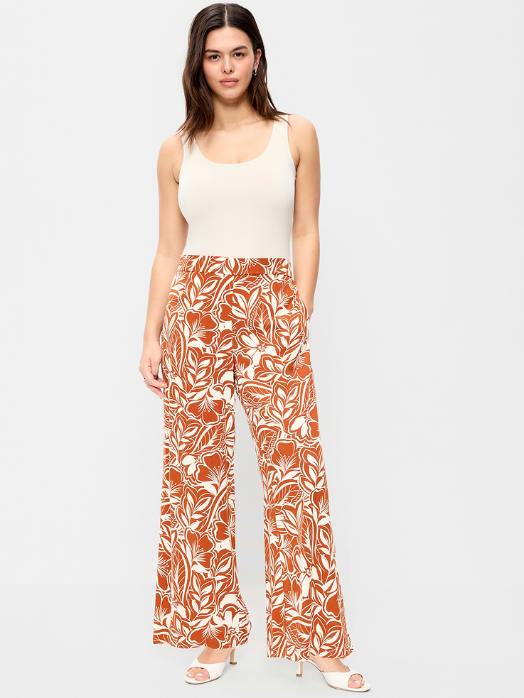 Image number 6 showing, High-Waisted Playa Wide-Leg Pants