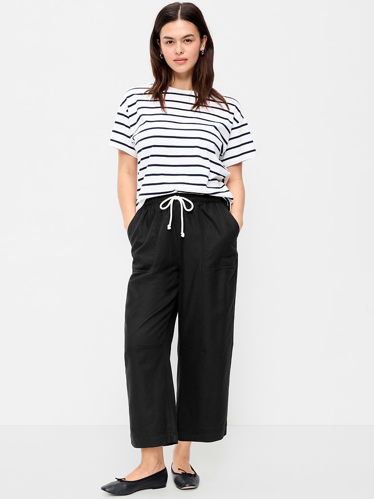 Image number 6 showing, High-Waisted Utility Ankle Pants