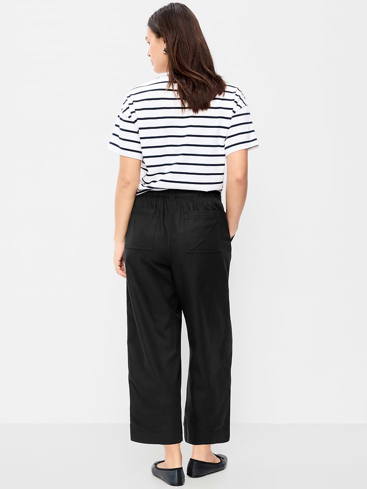 Image number 7 showing, High-Waisted Utility Ankle Pants