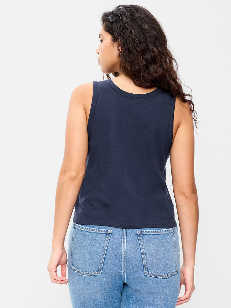 Image 6 de 8, Camisole décontractée à encolure dégagée