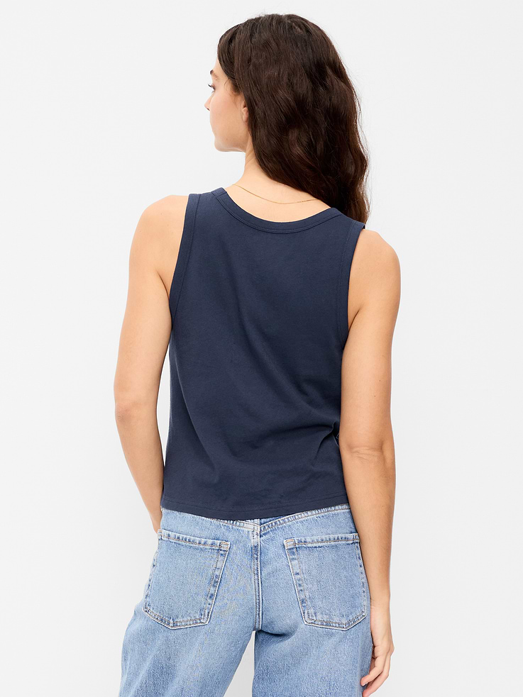 Image 2 de 8, Camisole décontractée à encolure dégagée