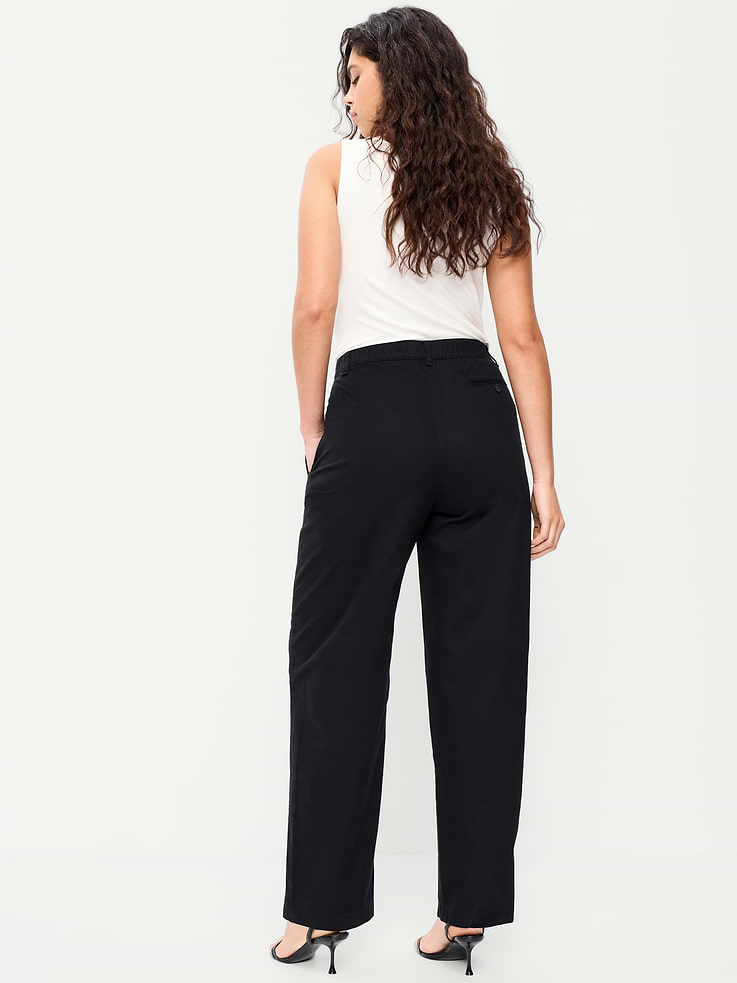 Image number 7 showing, High-Waisted OGC Chino Full Length Straight Pants