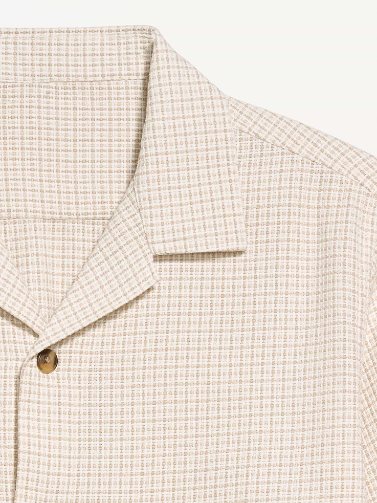 Image number 5 showing, Long-Sleeve Textured Camp Shirt