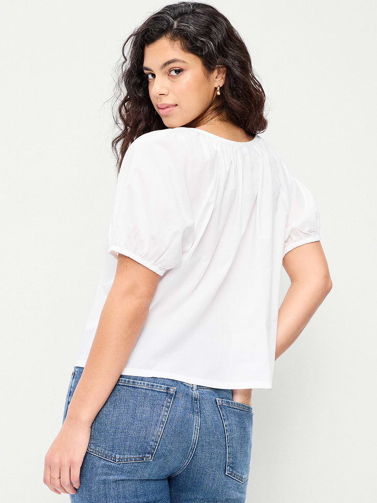 Image number 6 showing, Airy Button-Down Top