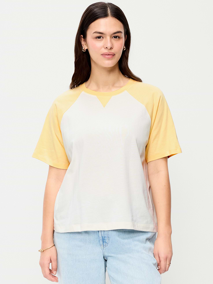 Image number 5 showing, Vintage Crew-Neck Raglan T-Shirt