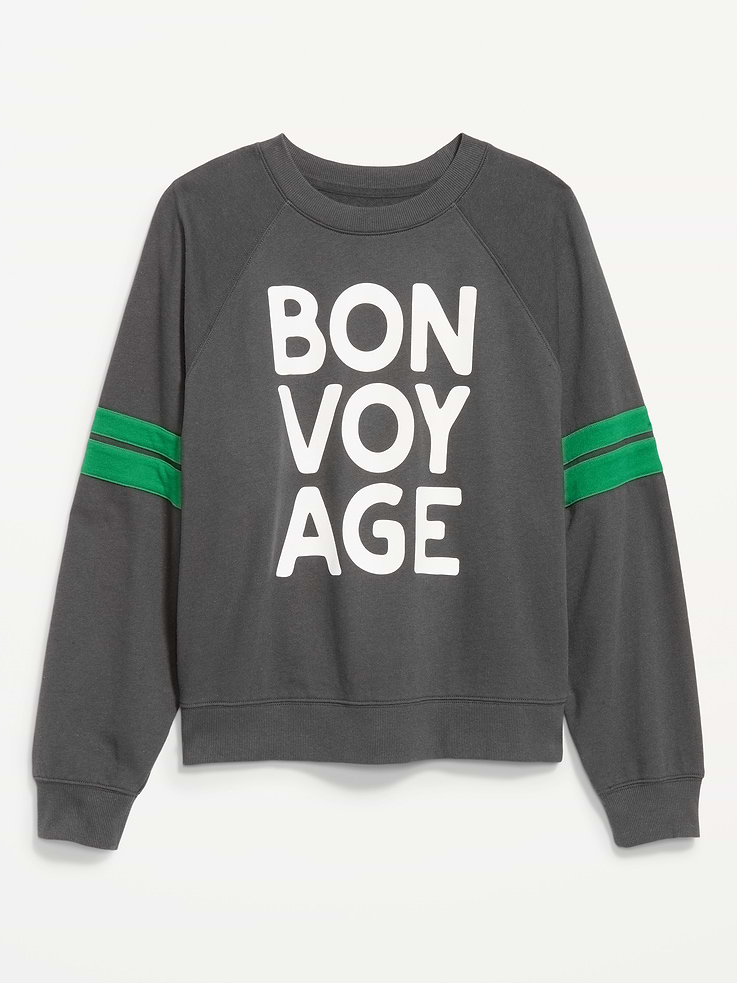 Image number 4 showing, Crew-Neck Raglan Graphic Sweatshirt
