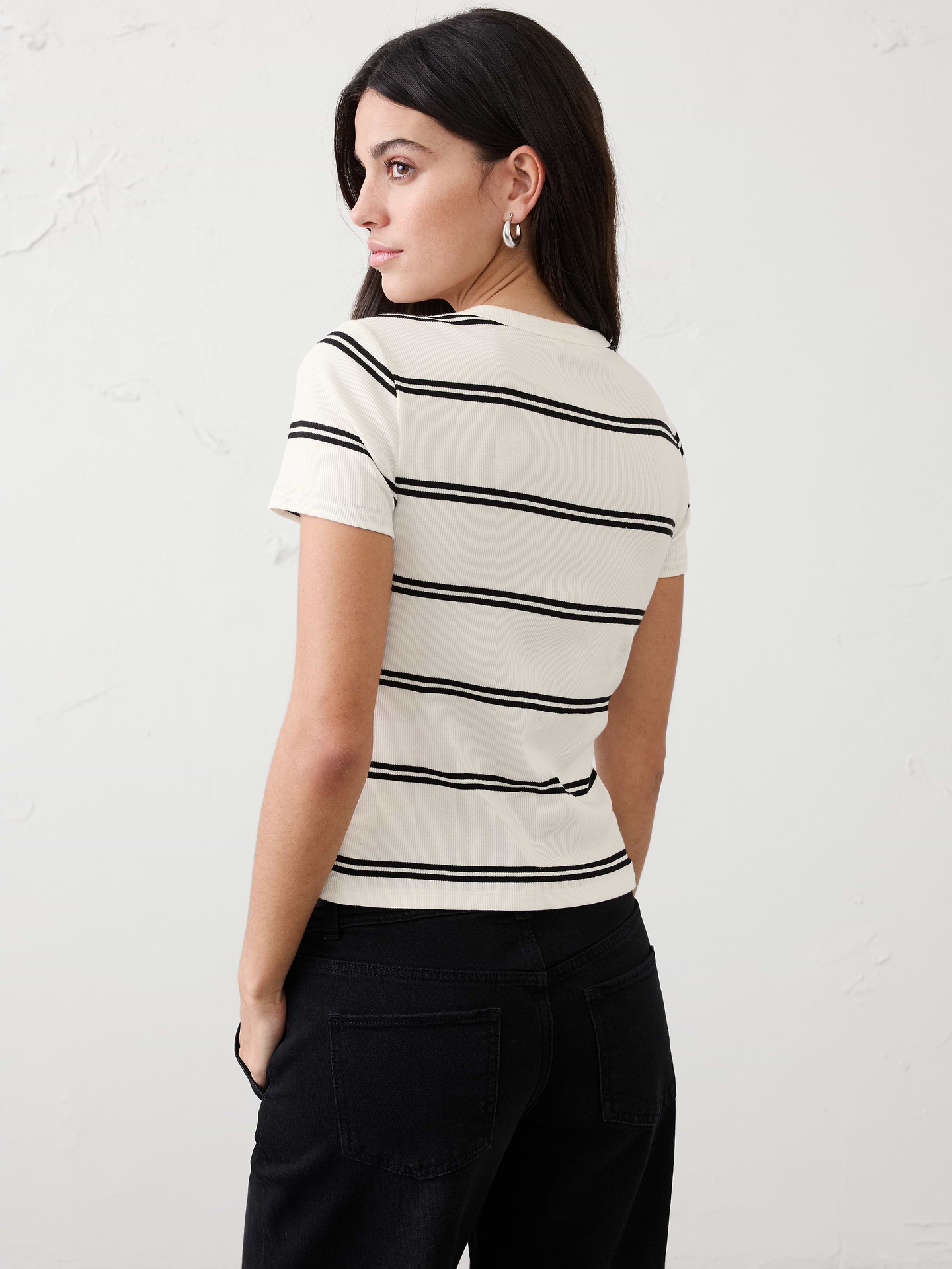 Image number 5 showing, Ribbed T-Shirt