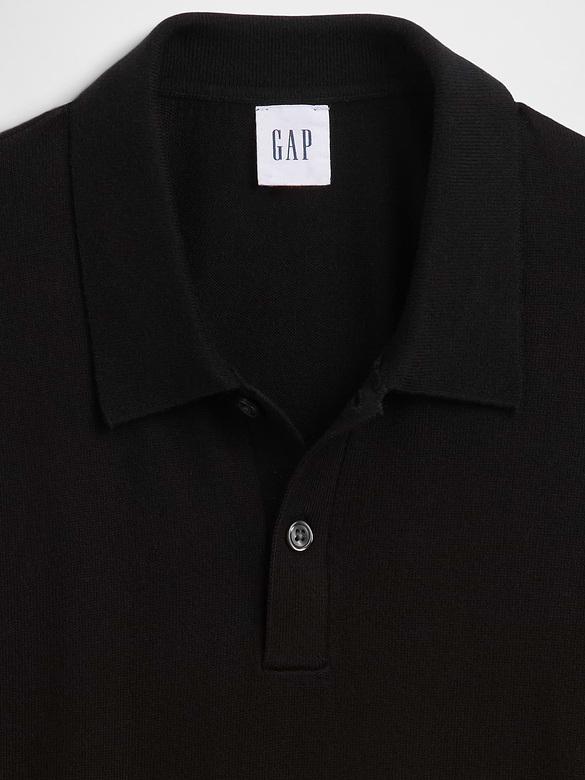 Sweater Polo Shirt