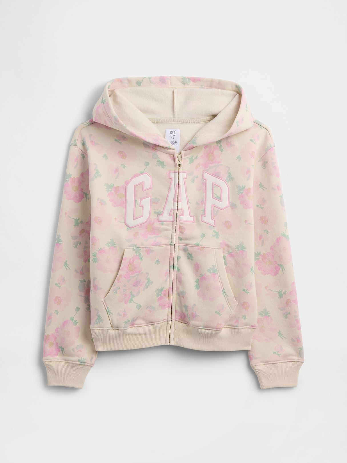 Kids Relaxed Gap Logo Zip Hoodie | Gap Factory