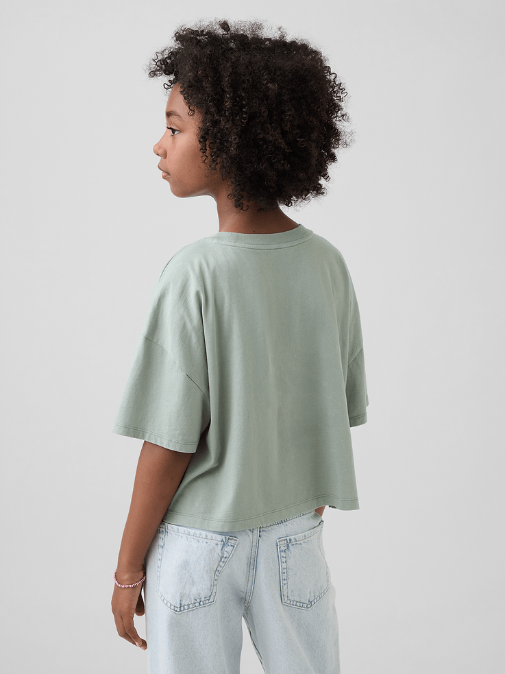 Image number 3 showing, Kids Oversized Boxy T-Shirt