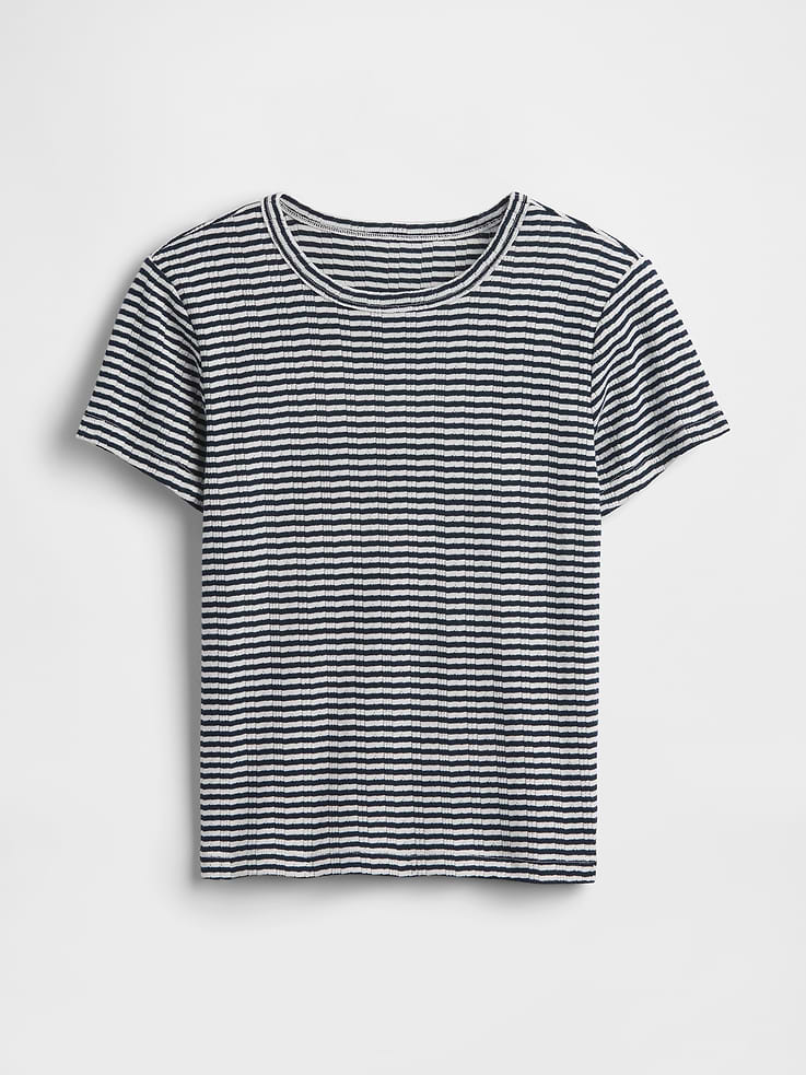 Image number 4 showing, Pointelle PJ T-Shirt