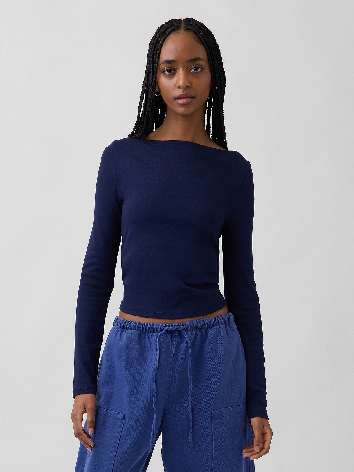 Modern Boatneck T-Shirt | Gap