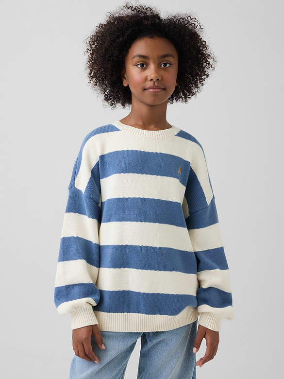 Kids 100% Cotton Oversized Sweater