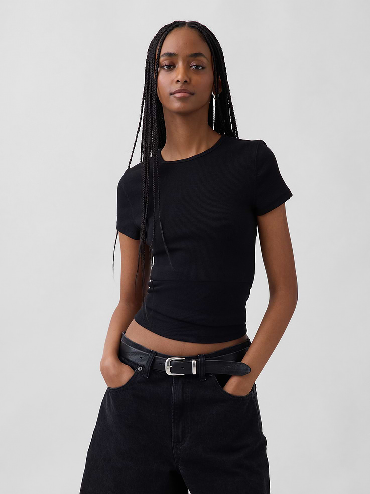 Image number 1 showing, Modern Rib T-Shirt