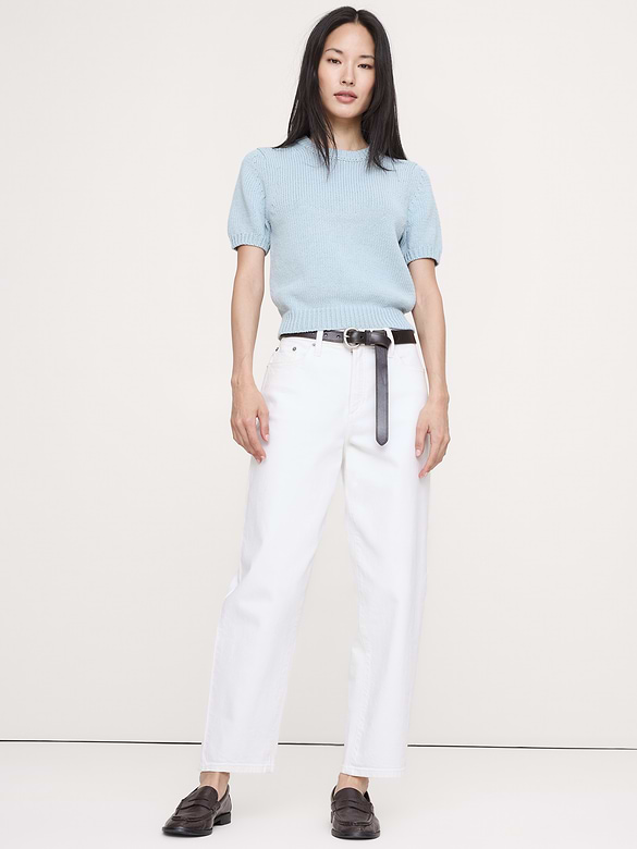 Cotton Sweater Tee