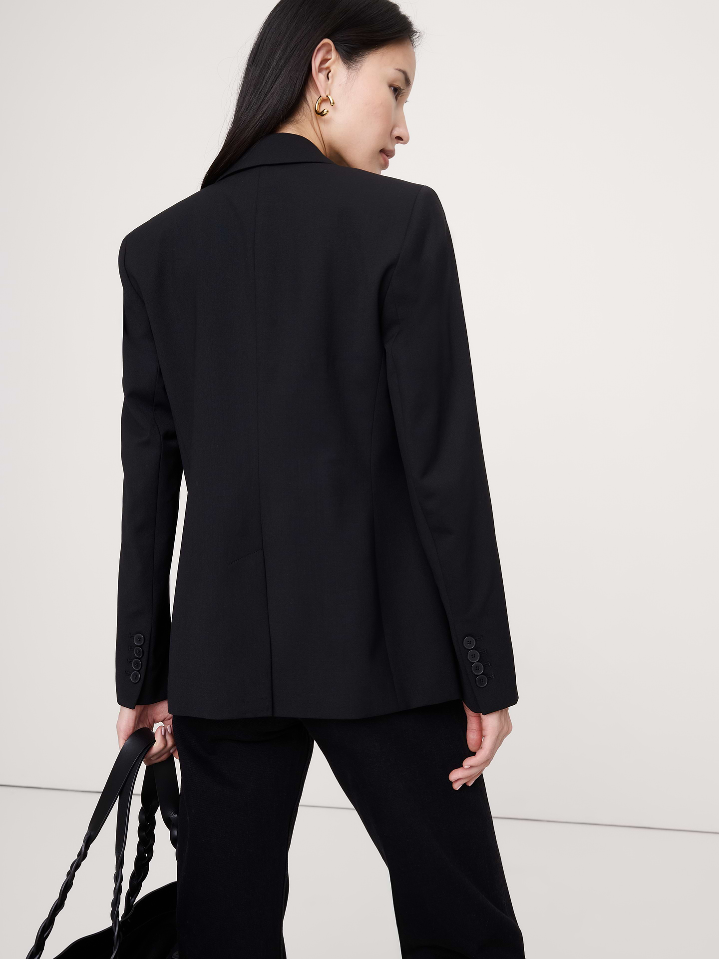 Image number 3 showing, Slim Italian Lightweight Wool Blazer