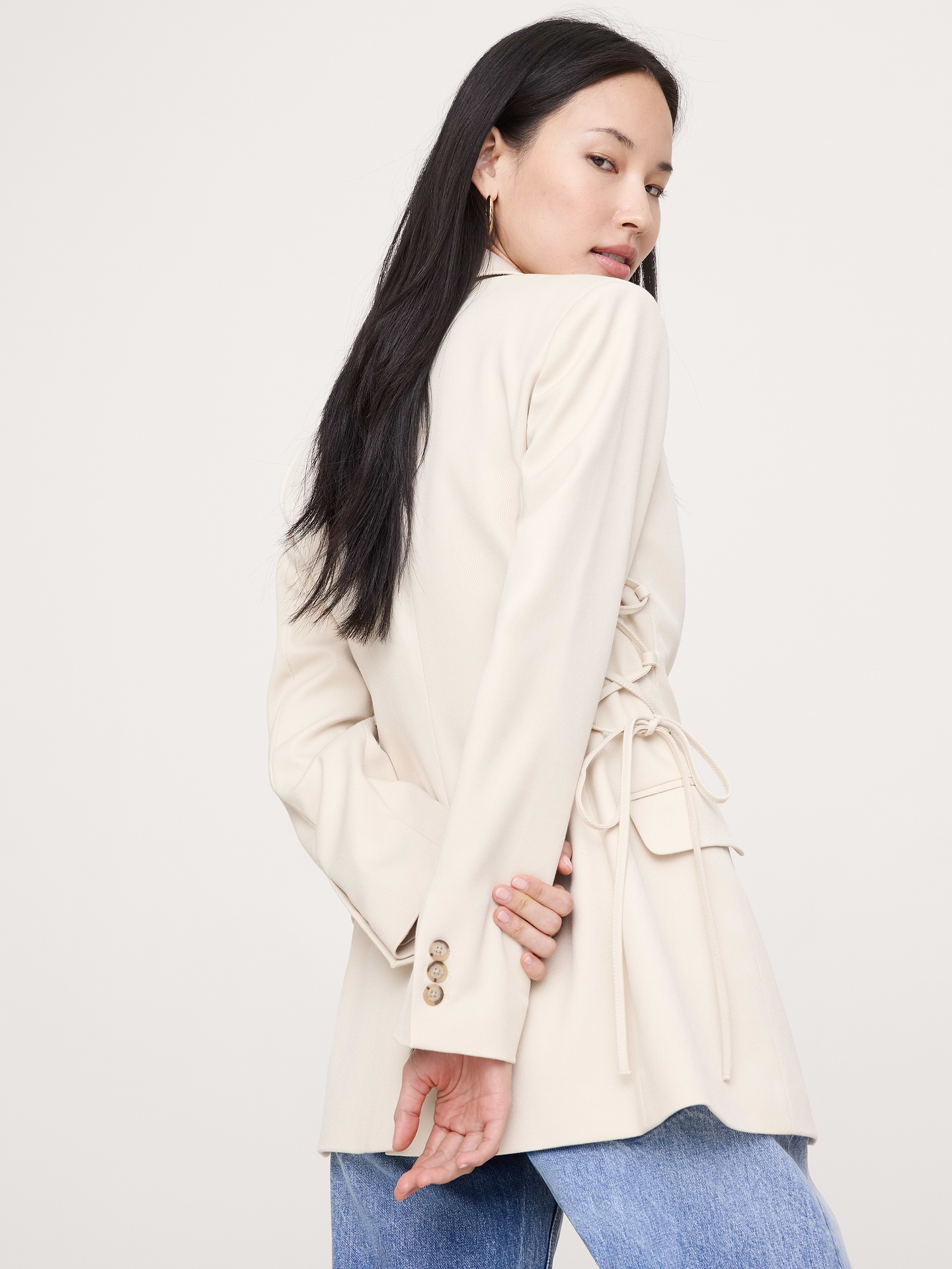 Image number 3 showing, Hourglass Corset Blazer