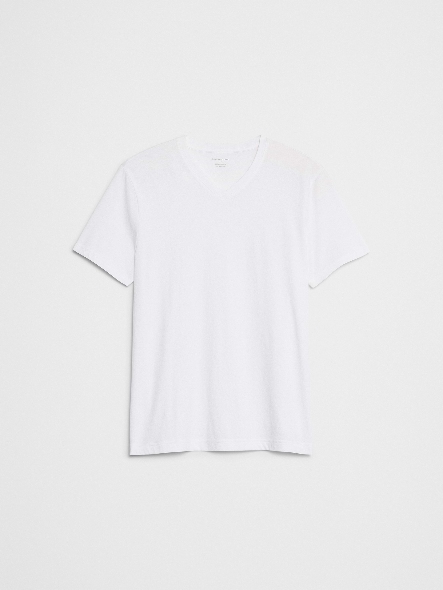 Image number 4 showing, Standard-Fit Premium Wash V-Neck Shirt