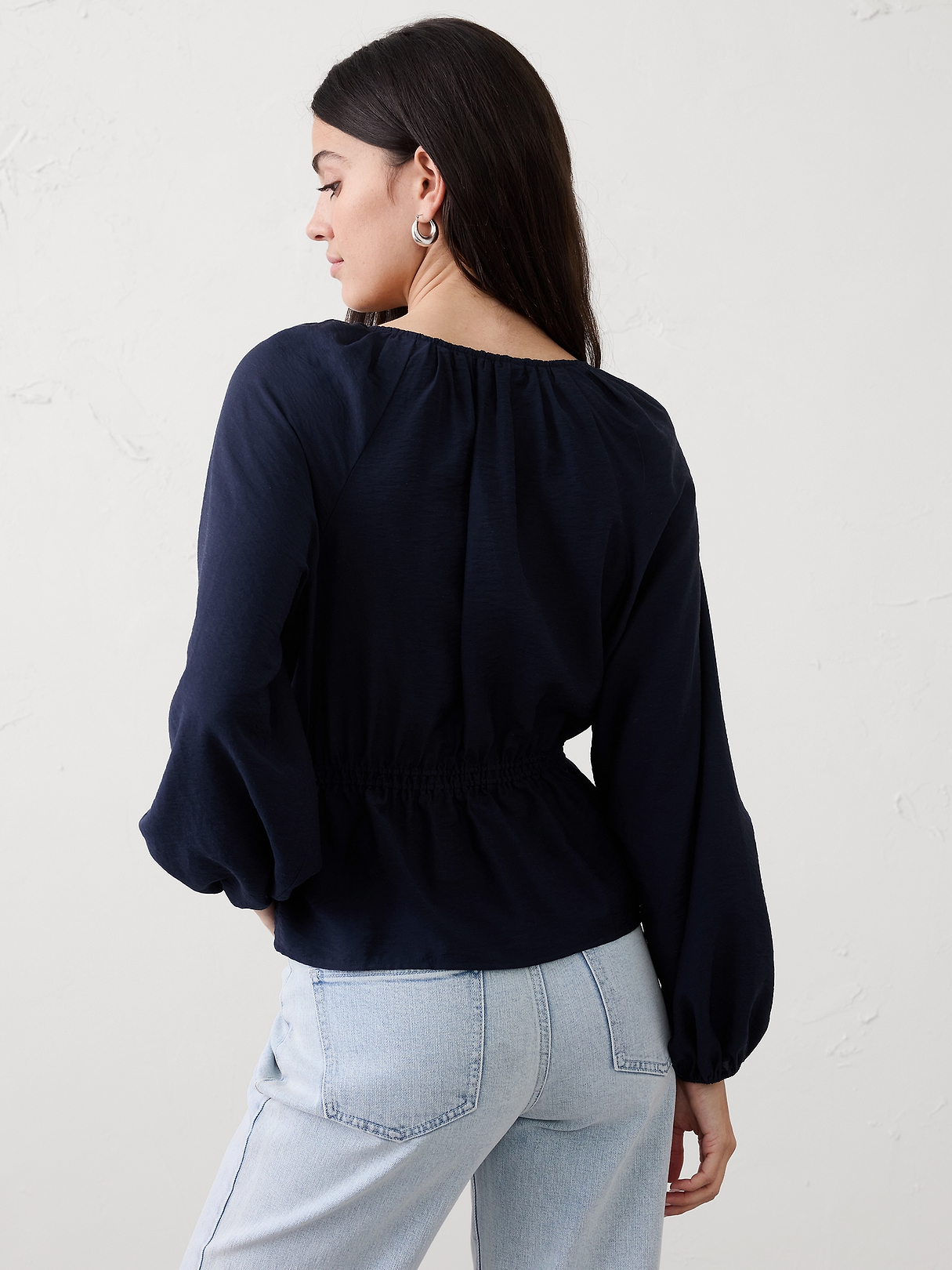 Tie-Front Top | Banana Republic Factory