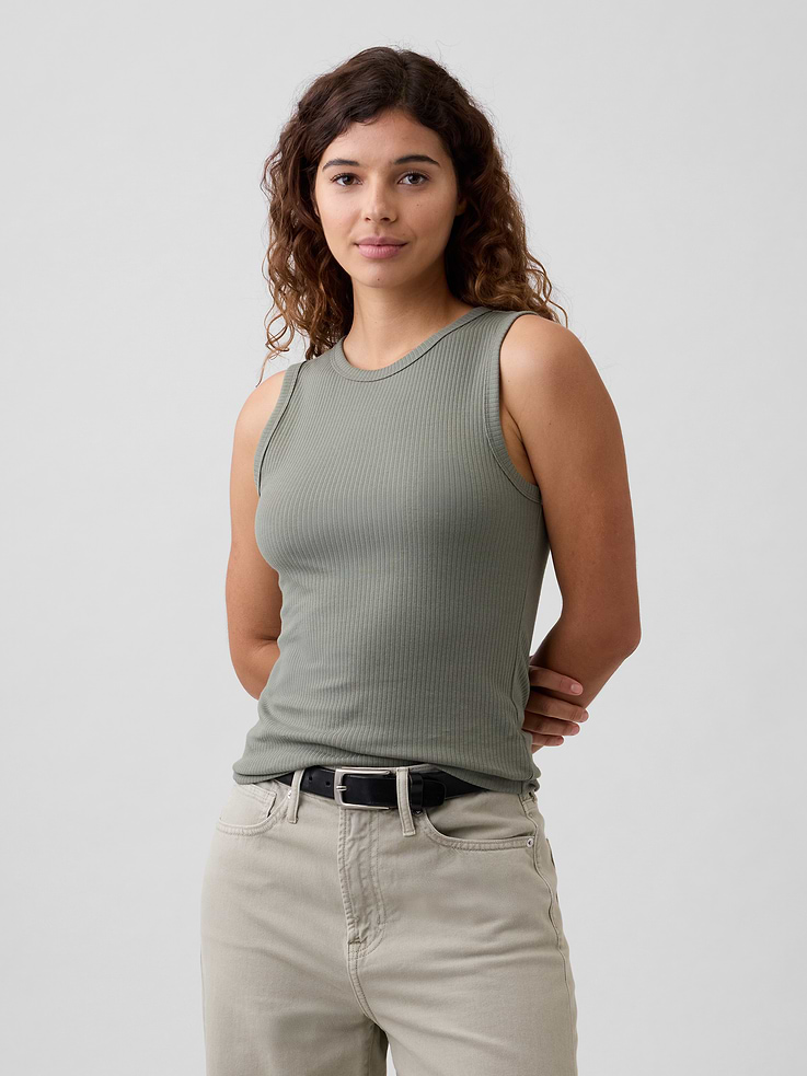 Image number 1 showing, Ribbed Shell Tank