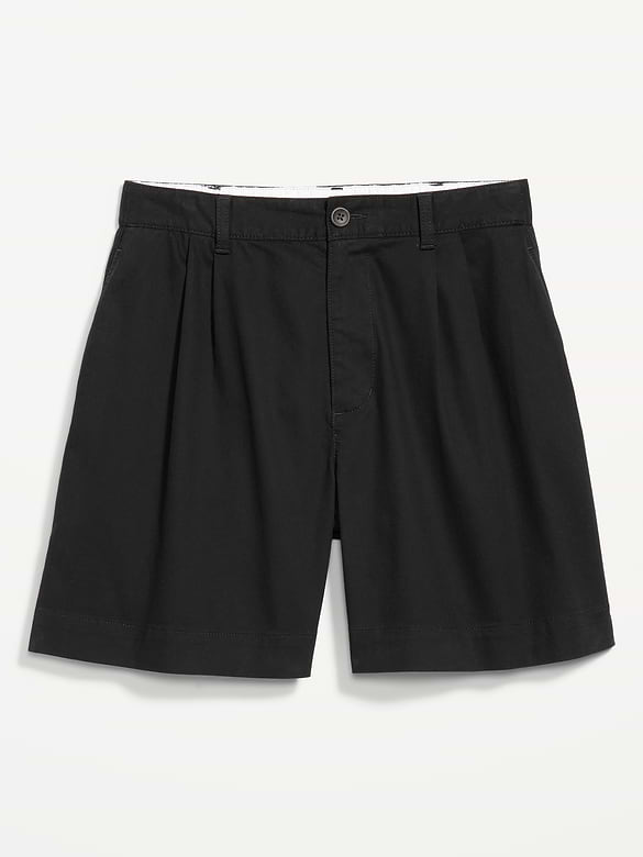 Short chino authentique à taille haute, entrejambe de 6 cm