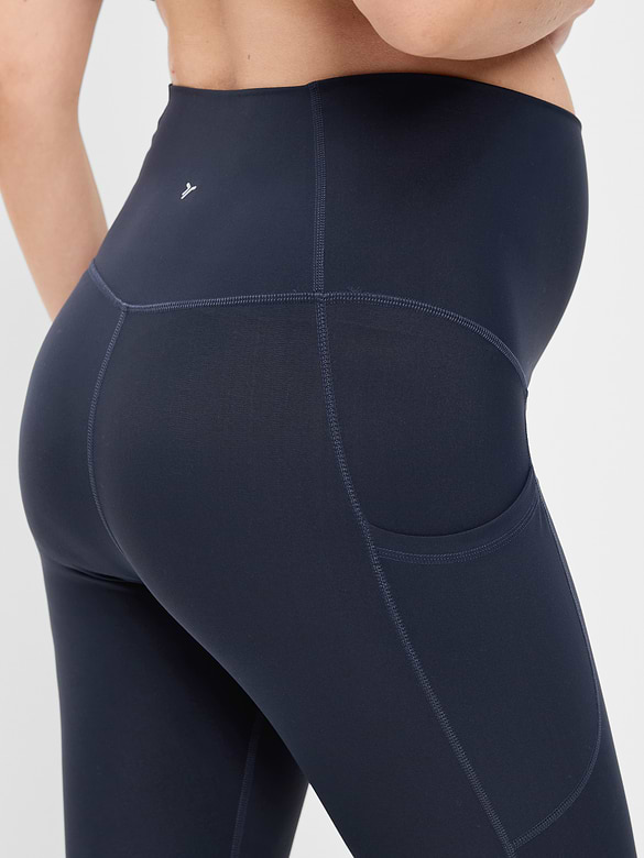 Maternity Full-Panel PowerSoft 7/8 Leggings