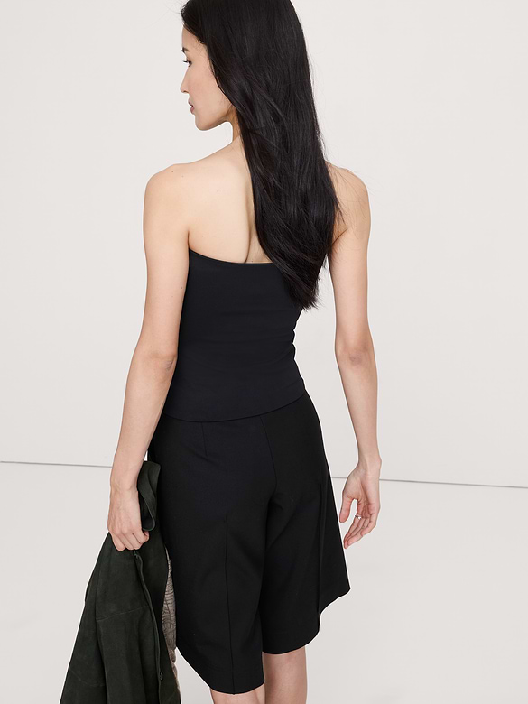 Sculpted-Stretch Tube Top