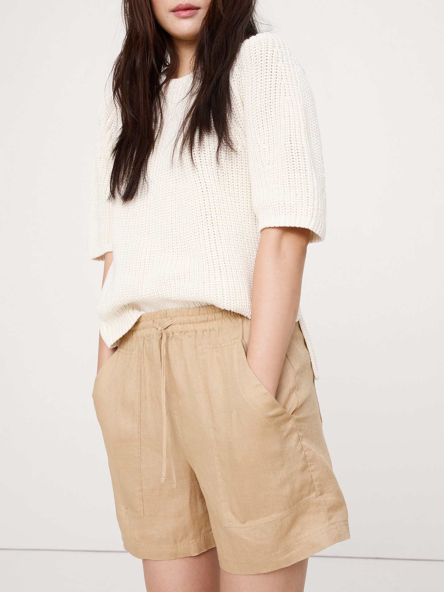 Image number 4 showing, The Getaway 4" Short in Linen