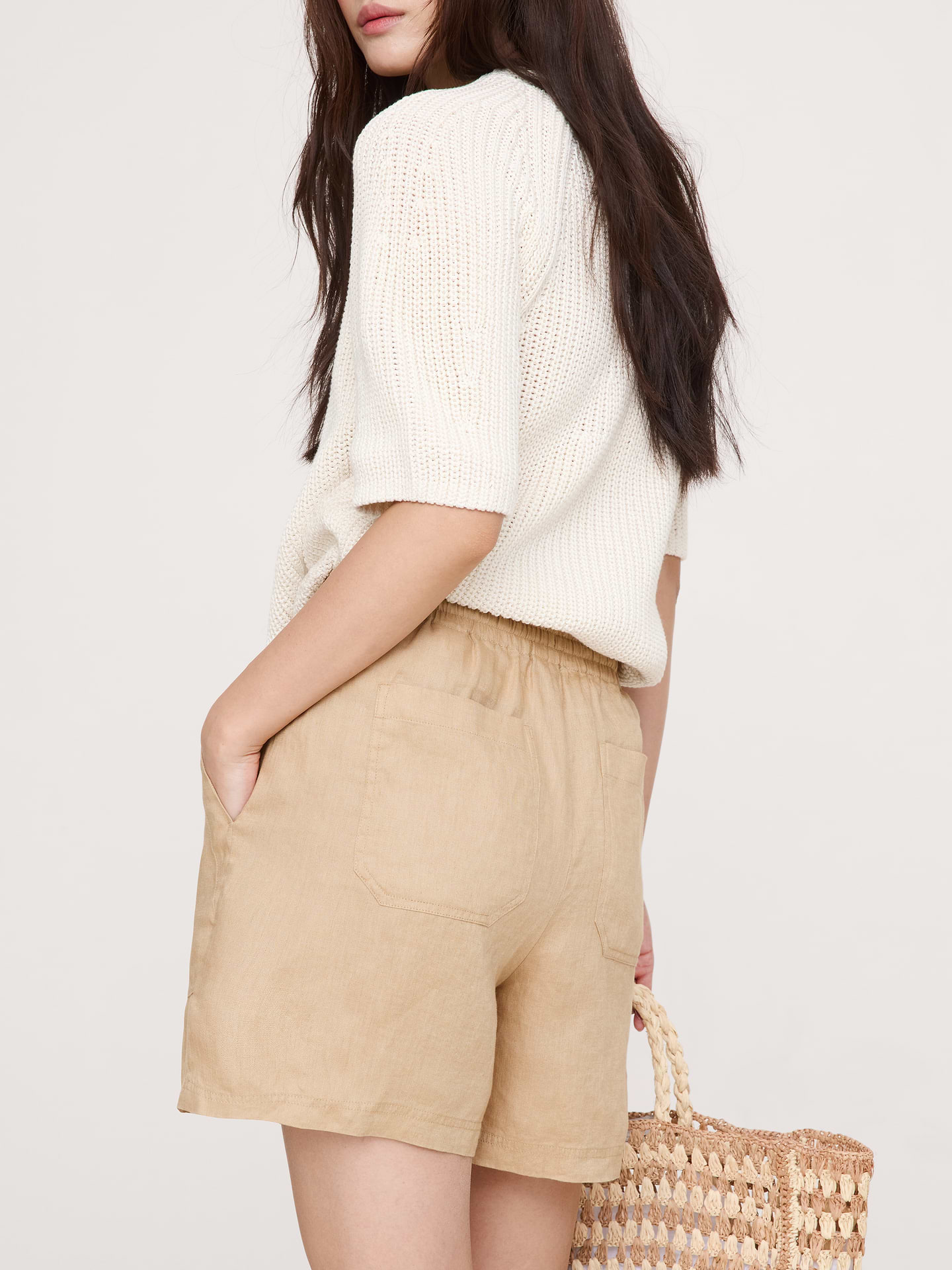 Image number 3 showing, The Getaway 4" Short in Linen