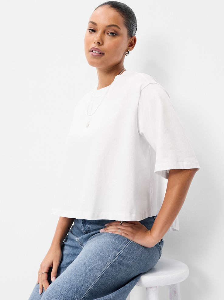 Image number 2 showing, Short-Sleeve Trapeze T-Shirt