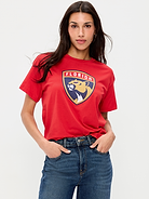 Image number 1 showing, NHL Crew-Neck T-Shirt for Women