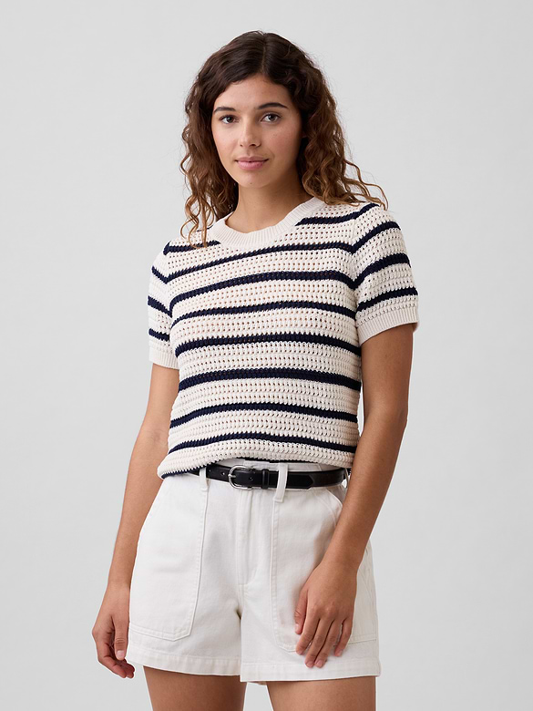 Relaxed Crochet Top