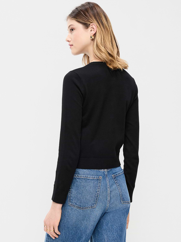L'image numéro 2 présente Cardigan court ras du cou SoSoft léger