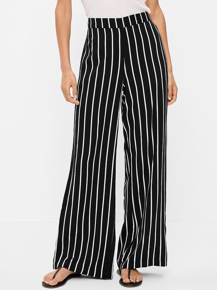Image number 2 showing, High-Waisted Playa Wide-Leg Pants