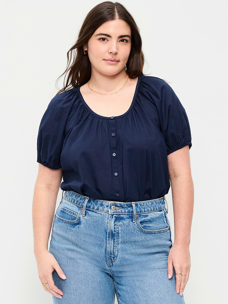 Image number 4 showing, Airy Button-Down Top