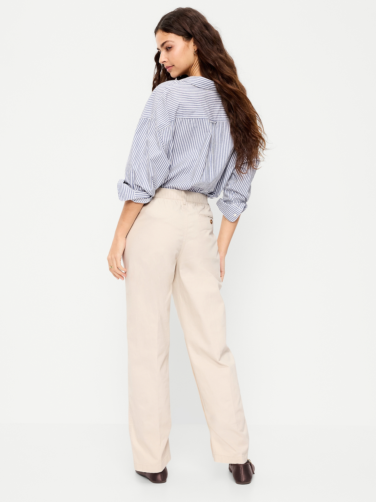 High-Waisted OGC Chino Full Length Straight Pants | Old Navy