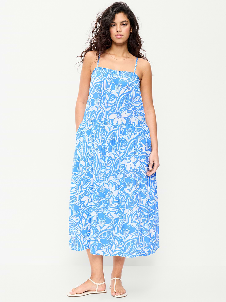 Image number 7 showing, Airy Smocked Maxi Dress