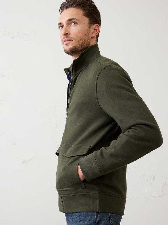 Lightweight Mock-Neck Jacket