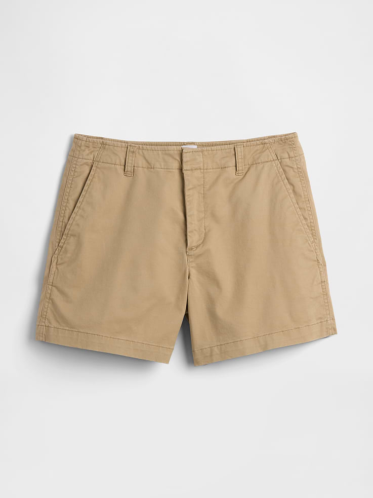 Image number 7 showing, 5" Mid Rise Downtown Khaki Shorts