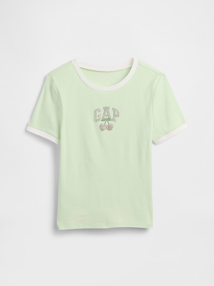 Image number 1 showing, Kids Ringer Graphic T-Shirt