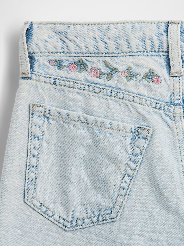 Image number 5 showing, Kids Low Rise Stride Wide-Leg Jeans