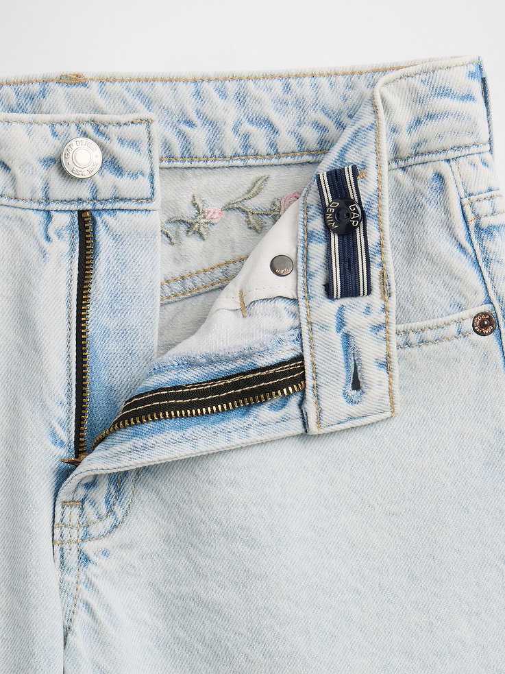 Image number 6 showing, Kids Low Rise Stride Wide-Leg Jeans