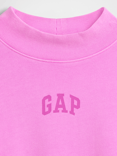 Image number 4 showing, Heavyweight French Terry Oversized Mockneck Sweatshirt