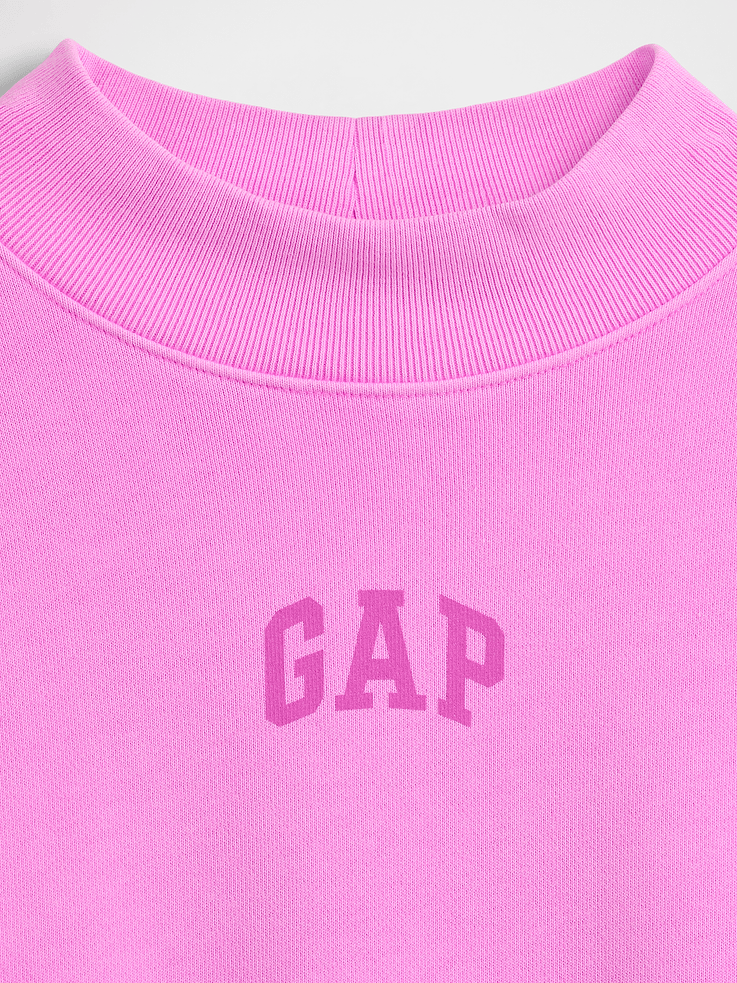 Image number 4 showing, Heavyweight French Terry Oversized Mockneck Sweatshirt