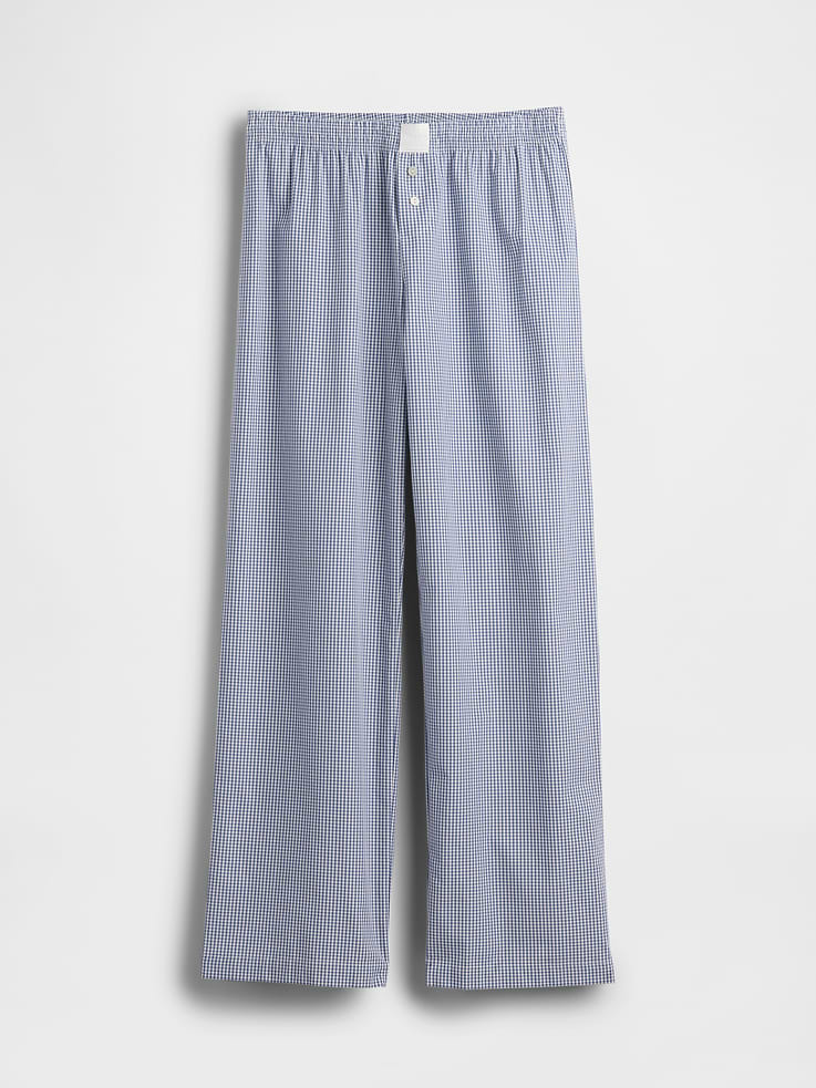 L'image numéro 6 présente Pantalon de pyjama en popeline